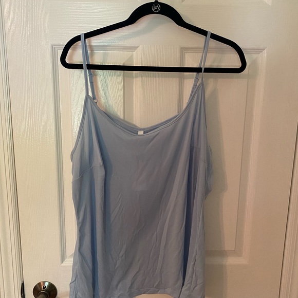 NWT NY COLLECTION 2-piece Blue Lace Blouse - Picture 5 of 8